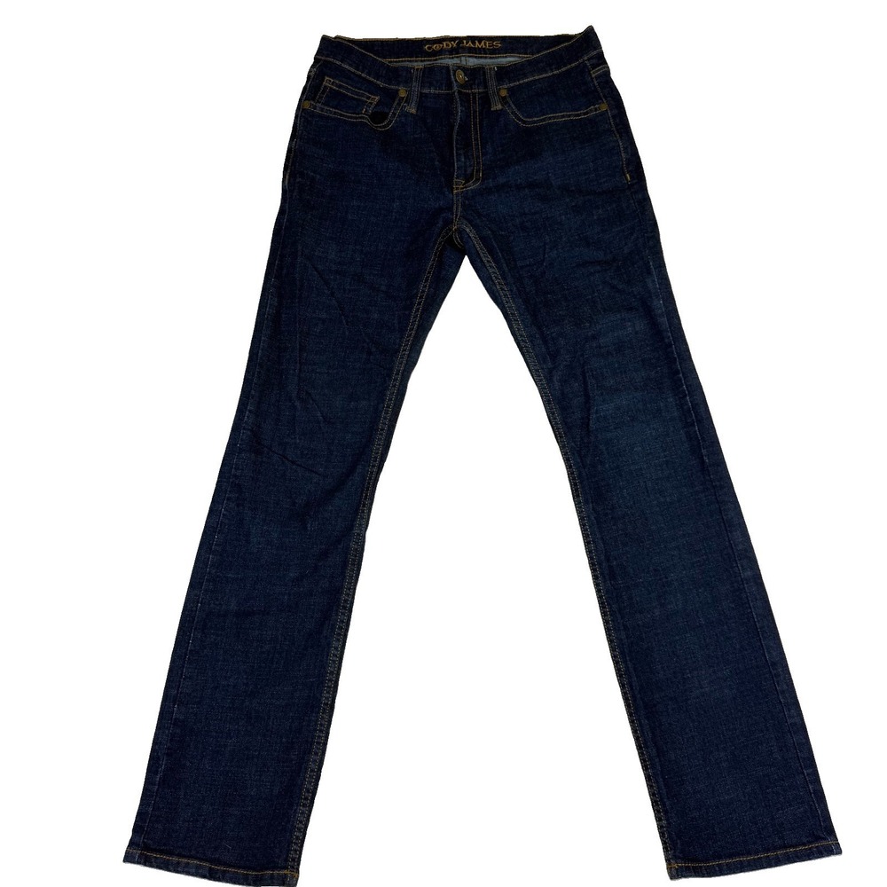 Cody James Jackson Slim Straight Men's Jeans Sz 34x36 Showdown Dark Wash EUC - Picture 1 of 10